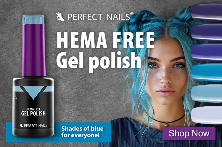 HEMA FREE Gél Lakk Kék - Perfect Nails Company