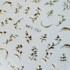 Nail Stickers - Golden Leaves