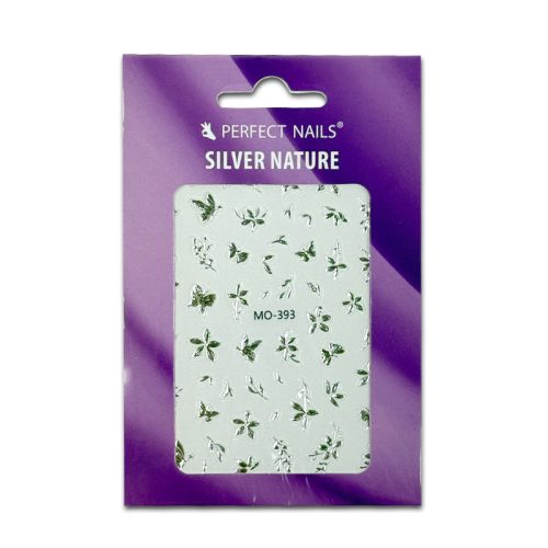 Nail Stickers - Silver Nature