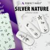 Nail Stickers - Silver Nature