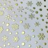 Nail Stickers - Golden Snowflakes