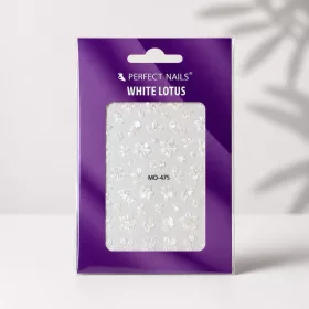 Nail Stickers - White Lotus