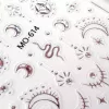 Nail Stickers - Silver Mystique 