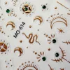 Nail Stickers - Golden Mystique 