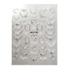 Nail Stickers - Silver Essence 