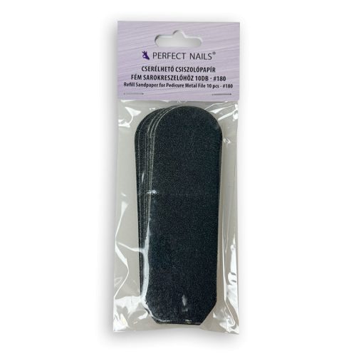 Refill Sandpaper for Pedicure Metal File 10pcs - #180