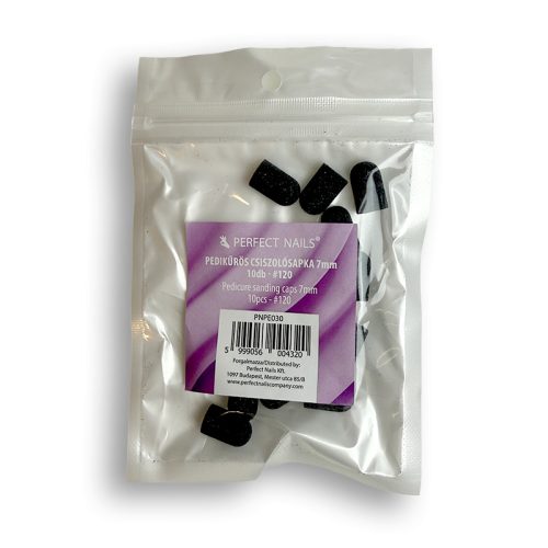 Pedicure sanding caps 7mm 10db - #120
