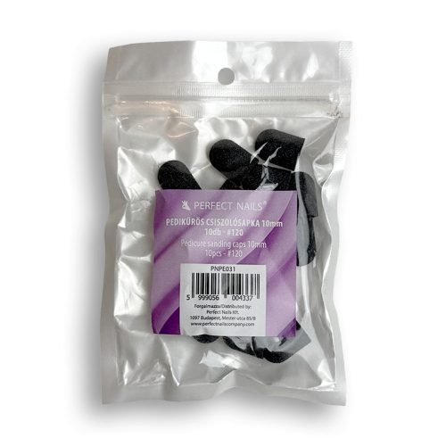 Pedicure sanding caps 10mm 10db - #120