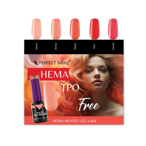Hema Free color chart - Coral