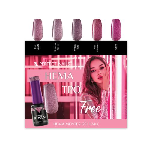 Hema Free color chart - Pink Diamond