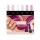 Gel Polish Color Chart - Swirly