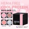 Cool Protein Gel - Hema Free Builder Gel - Natural Cover - 15g  