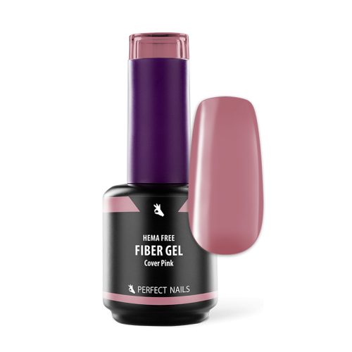 Hema Free Fiber Vitamin Base Gel - Cover Pink - 15ml