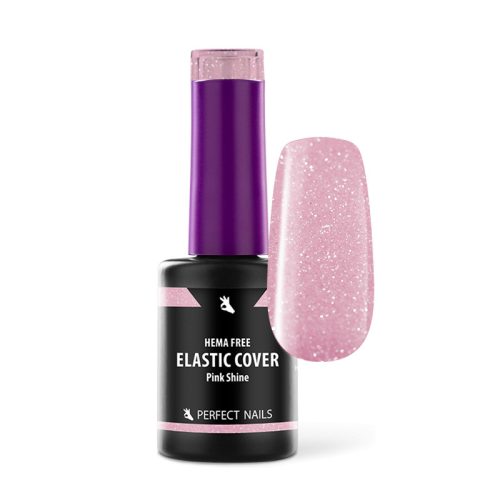 Hema Free Elastic Cover Base Gel - Pink Shine- 8ml
