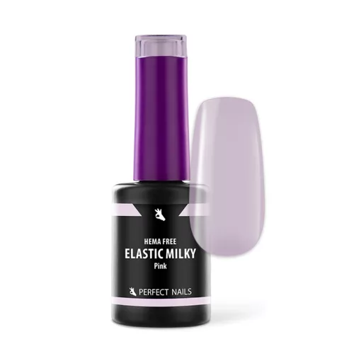 Hema Free Elastic Milky Base Gel - Milky Pink - 8ml