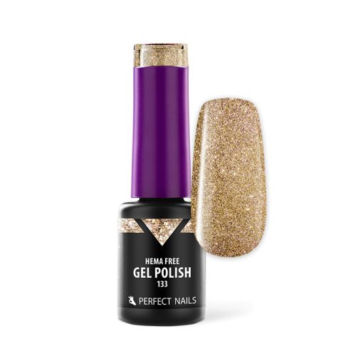 HEMA FREE Gel Polish - 133 Glam Gold - 4ml