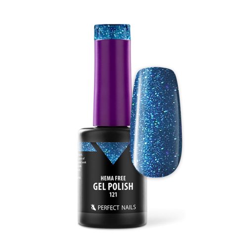 HEMA FREE Gel Polish - 121 Nordic Blue - 8ml