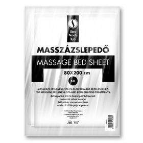 Single Use Massage Bed Sheet - White (1 pc)