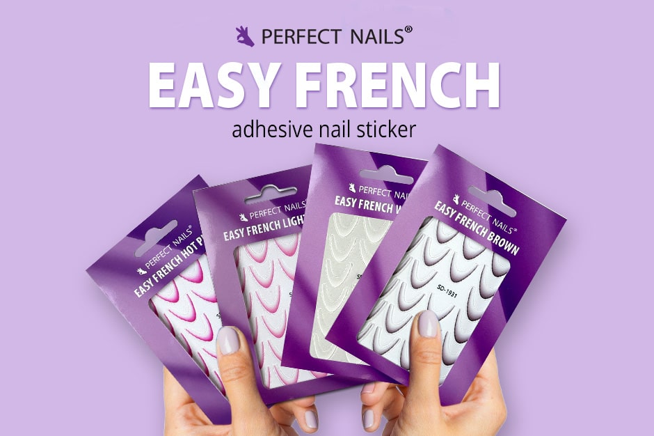 Nail stickers in winter too – Fast, eye-catching nail art
